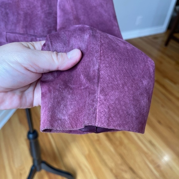 Pursuits ltd suede leather jacket blazer in a size large gorgeous color - Picture 16 of 16